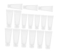 IWOWHERO 16pièces Flacon De Maquillage Compressible Tube Échantillon De Crème Flacon Vide Récipient De Crème Rechargeable Tube De De Voyage