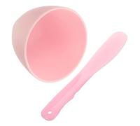 IWOWHERO 1ensemble Bol De Mélange Pour Masque Facial Avec Spatule Pour Préparation De Masques De Beauté Outils Pratiques Pour Soins Peau Pour Offrir