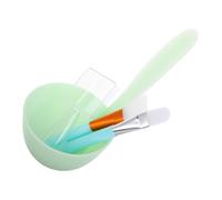 IWOWHERO 1ensemble Bol Silicone Pour Masque Facial Ensemble Complet Avec Brosse Spatule Et Cuillère De Mesure Pour Soins De Peau Kit De Pratique Et