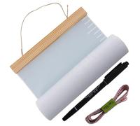 IWOWHERO 1ensemble Toise Murale Pour Garçon Fille Règle De Hauteur Suspendue Avec Cordes Et Marqueur Décoration Pratique Pour Mesurer La Croissance Des Garçon Fille Maison