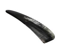 IWOWHERO 1pc Fine Dent Peigne Yak Cornet Peigne À La Maison Coiffure Peigne Peigne Exquise Peigne (noir)