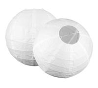 IWOWHERO 2 pièces Abat-jour Papier Abat-jours Créatifs pour Suspension Décoration Intérieure de Mariage Anniversaire et Maison