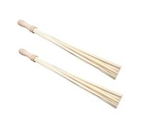 IWOWHERO 2 Pièces Bamboo Wood Back Massage Stick Portable Manual Hammer For Neck Shoulder Waist And Legs Lightweight Therapy Tool For Home Office Travel