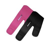 IWOWHERO 2 pièces Ceinture de Lifting Strap Élastique Ajustable pour Tonifier Double Menton et Mâchoire Masque Sculptant Visage Confortable pour Soutien Tête et Peau Ferme