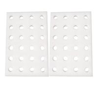 IWOWHERO 2 pièces Éponge Hydroponique pour Culture sans Sol Plateau Flottant pour Plantation Rapide de Légumes et Fleurs Intérieur Support Racinaire Accessoire Jardinage Hydroponique