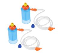 IWOWHERO 2 Pièces Lavage Nasal Irrigateur Nasal Dispositif D'irrigation Nasale Système D'irrigation Nasale Nettoyeur De Nez Pour Les Enfants Nez Pour Sinus Adulte Pp