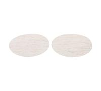 IWOWHERO 2 Pièces Lot de Diffuseurs Abat-jour Ronds Tissu pour Plafonniers Éblouissement Résistant Chaleur Facile à Installer pour Chambre