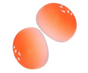 IWOWHERO 2 Pièces Makeup Sponge Puff Dry Wet Use Bread Shape Soft Face Sponges For Makeup Gentle Sensitive Skin Even Coverage Cosmetic Blender