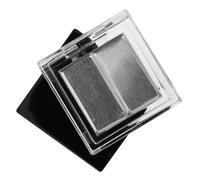 IWOWHERO 2 pièces Palette Maquillage Vide Compacte Double Compartiment pour Fard à Paupières à Lèvres Contour et Highlighter Organisateur de Maquillage DIY Voyage et Rangement