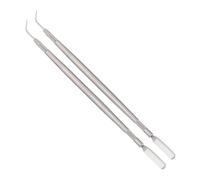 IWOWHERO 2 pièces Peigne Sourcils et Cils Acier Inoxydable Outil Multifonction Séparateur pour Rehaussement et Lifting des Cils Accessoire Pratique pour Femmes et Adolescents