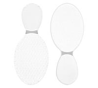IWOWHERO 2 Pièces Pied Verre Nano Double Face Exfoliateur Peau Dure Pour Talons Fendus Râpe Éliminatrice Peau Épaisse Soin Professionnel