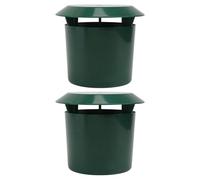 IWOWHERO 2 Pièces Piège à Escargots Plastique Outil de Capture Sûr et Réutilisable pour Jardin et Potager Méthode Physique sans Danger pour Plantes Pratique et Facile à Nettoyer