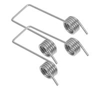 IWOWHERO 2 pièces Ressort de Torsion de Remplacement pour Couvercle de Poubelle Lot de Ressort Robuste et Réutilisable pour Accessoires de Poubelle Installation Facile et Stabilité Assurée