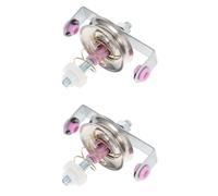 IWOWHERO 2 pièces Tendeur Métier Ruban Accessoire Fer et Plastique Résistant à Usure pour Machine à Dessiner et Ourdir