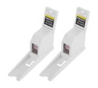 IWOWHERO 2 Pièces Toise Murale Extensible Mètres avec Ruban à Mesurer Rétractable Stadiomètre Mural Précis pour Garçon Fille et Adultes Outil de Mesure Croissance et Ajustable pour Suivi