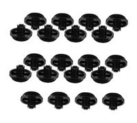IWOWHERO 20 Pièces Bouton d'interrupteur de ventilateur Boutons de ventilateur électrique en plastique minuterie Noir