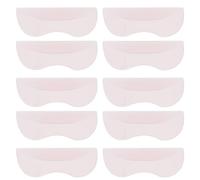 IWOWHERO 20 Pièces Coussinets Silicone pour Rehaussement de Cils Pads de Rehaussement Doux et Confortables pour Extensions et Permanente des Cils Convient Plupart des Formes Yeux Outils