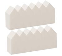 IWOWHERO 200pièces Éponge De Maquillage Latex Réutilisable Pour Fond De Teint Blush Et Highlighter Outil Cosmétique Pratique Et