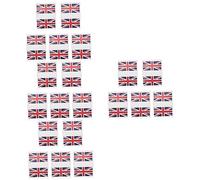 IWOWHERO 20ensembles Autocollants De Visage Drapeau De Temporaires Imperméables Pour Événements Et Nationales Autocollants Patriotiques Pour Fans De Football