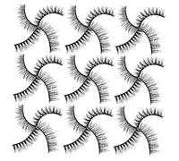 IWOWHERO 20paires Faux Artificiels Fausse De Maquillage Réutilisables Pour Look Naturel Et Éblouissant Parfait Pour Sorties Et Usage