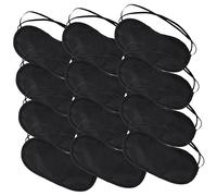 IWOWHERO 24pièces De Sommeil Lot De Cache-yeux Pour Voyage Bandeau Élastique Pour Confort Optimal Pour Dormir à Hôtel Train Ou Avion