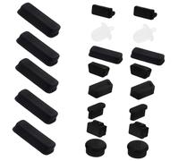 IWOWHERO 24pièces Lot de Couvercles Silicone pour Protéger Les Ports De Carte Mère Ordinateur La Poussière