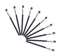 IWOWHERO 25 pièces Pinceaux Maquillage Yeux Portable Précision Ombre Paupières Compact pour Femmes et Professionnels