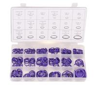 IWOWHERO 270 Pièces Kit de Joints Toriques Caoutchouc Nitrile pour Climatisation Automobile Joints de Compresseur O-ring pour Réparation Auto Assortiment Étanche Résistant Chaleur Usure