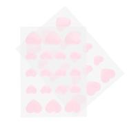 IWOWHERO 2feuilles Patchs Anti-acné Cœur De Patches Hydrocolloïdaux Pour Éliminer Les Imperfections Cutannées Autocollants De Soins Peau