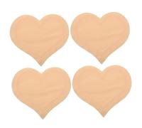 IWOWHERO 2paires Coussinets Allaitement Réutilisables Et Lavables Forme De Cœur Confortables Et Absorbants Idéaux Pour Prévenir Les Fuites De Lait Maternel Adaptés à Toutes Les Mamans