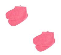 IWOWHERO 2paires Couvre Thérapie Paraffine Chaussettes Hydratantes Pour Soin Pour Spa Ou Usage à Maximisez Hydratation Peau