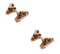 IWOWHERO 2paires Pinces à Cheveux Peluche Oreilles De Chat Accessoire Cosplay Adorable Pour Et Halloween