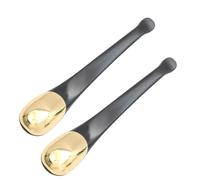 IWOWHERO 2pcs Cream Cream Spions En Métal Face Cream Scoops Tools À Crème Faciale (couleur Aléatoire)