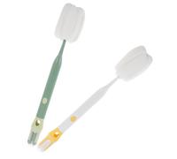 IWOWHERO 2pièces Brosse à Bouteille Et Tasse Goupillon De Nettoyage Avec Éponge Accessoire De Nettoyage Pour Biberon Et Tasse à Thé
