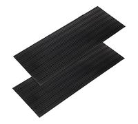 IWOWHERO 2Pièces Coussinets Antidérapants Silicone pour Semelles de Chaussures Lot de Protection et Absorbante de Bruit Adhésifs pour Sneakers et Chaussures Plates