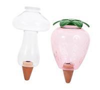 IWOWHERO 2Pièces Dispositif Auto Arrosage Arrosage Automatique pour Plantes Pot Outil Pratique pour Jardin Intérieur pour Absences Prolongées