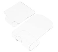 IWOWHERO 2pièces Palette De Maquillage Manucure Transparentes Pour Ombres à Paupières Et Vernis à Accessoires De Beauté Pratiques Et Ergonomiques