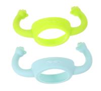 IWOWHERO 2Pièces Poignées de Silicone Ergonomiques Accessoires pour Garçon Fille Design Antidérapant pour Apprentissage