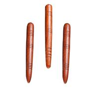 IWOWHERO 3 pièces Baguette Acupuncture Naturel Massage Point Acupression Léger pour Dos et Corps Masseur Portable pour Relaxation Musculaire