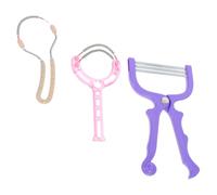 IWOWHERO 3 Pièces Épilateur Pour Visage Épilateurs Pour Poils Visage Dissolvant De Cheveux Portable Printanier Couleur Aléatoire