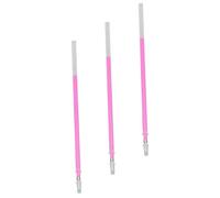 IWOWHERO 3 pièces Stylo Sourcils Pointe Unique Rose Crayon Maquillage Microblading Marquage Précis Portable pour Cartographie Sourcils Professionnel