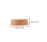 IWOWHERO 30 Pièces Lot de Bouchons Liège Naturels Multi pour Bouteille Bouchons et pour Vin Sauce Soja et Vinaigre Préservent la Fraîcheur et Décoratifs pour Usage Domestique