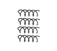 IWOWHERO 30 pièces Outil Coil Cheveux à Rotation Fixe pour Tresse Vintage Accessoire Coiffure Pratique pour Femme Adapté à Tous Types de Cheveux pour Chignons et Styles Rapides