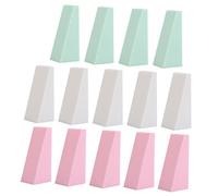 IWOWHERO 30pièces Éponge De Maquillage Multifonctionnelle Pour Fond De Teint Éponges Cosmétiques Triangulaires à Utiliser Humides Ou Sèches