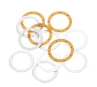 IWOWHERO 4 Ensembles Accessoires pour Perceuse à Ongles Douille pour Machine à Ongles pour Poignée de Cloueuse Anneau pour Rondelle Métallique Plate Entretoise pour Rondelles Métalliques