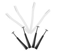 IWOWHERO 4 ensembles Lot Rasoirs à Sourcils Multifonctions Portables Mini Tondeuse Visage pour Femmes Lame Fine pour Épilation Précise et Retouche sans Irritation