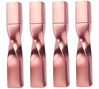 IWOWHERO 4 Pièces Brosse à Cils Tube Vide Bouteilles De Brosses à Mascara Applicateur De Mascara Outils Pour Cils Tube Et De Mascara Tube De Rouge à Lèvres Plastique Rose Gold