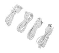IWOWHERO 4 Pièces Câble de Recharge USB pour Water Flosser Portable Cordon de Charge Stable et Sécurisé Compatible avec Irrigateurs Oraux sans Fil