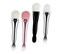 IWOWHERO 4 Pièces Lot De Pinceaux Applicateur Masque Visage Outil Maquillage Contour Yeux Nez Lot Pinceaux Masque Nuit