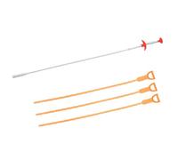 IWOWHERO 4 pièces Outil Multifonction Déboucheur Drain Crochet Flexible à Griffes pour Évier Cuisine et Salle de Bain Nettoyage Facile des Canalisations Étroites et Recoins